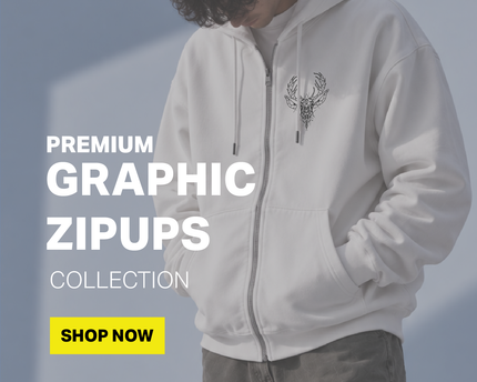 Collection image for: Premium Ghraphic Unisex Zipup