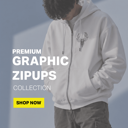 Premium Ghraphic Unisex Zipup - Jobedu Jordan