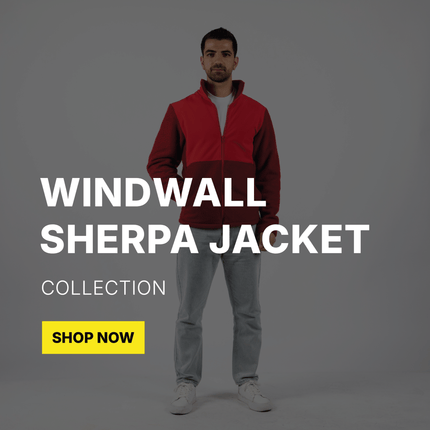 Unisex Superbasic Windwall Sherpa Jacket - Jobedu Jordan