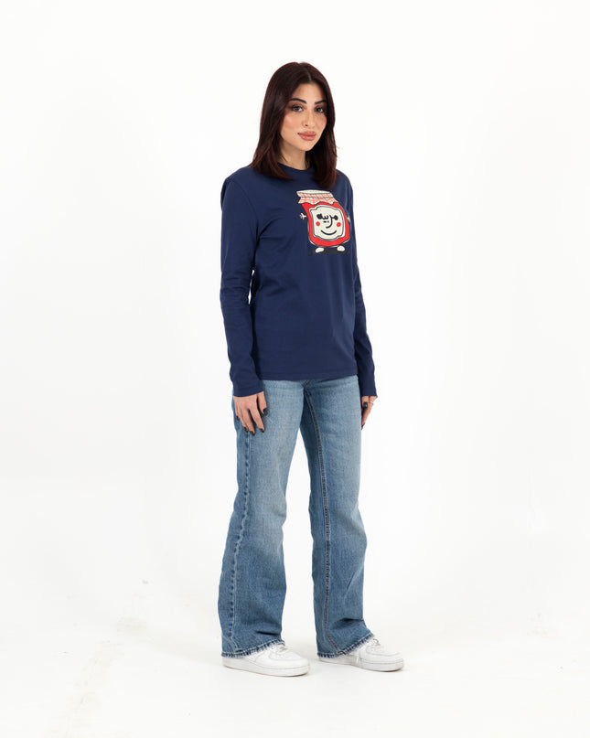 Mrabbayeh | Premium T-shirt Unisex Longsleeve Basic Cut