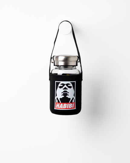 Habibi Um Kalthoum | Premium Water Bottle with Sleeve & Hangers
