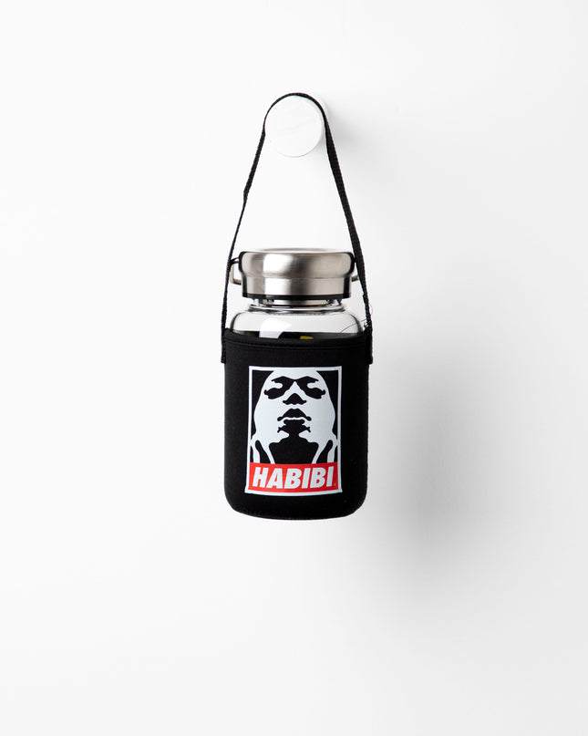 Habibi Um Kalthoum | Premium Water Bottle with Sleeve & Hangers