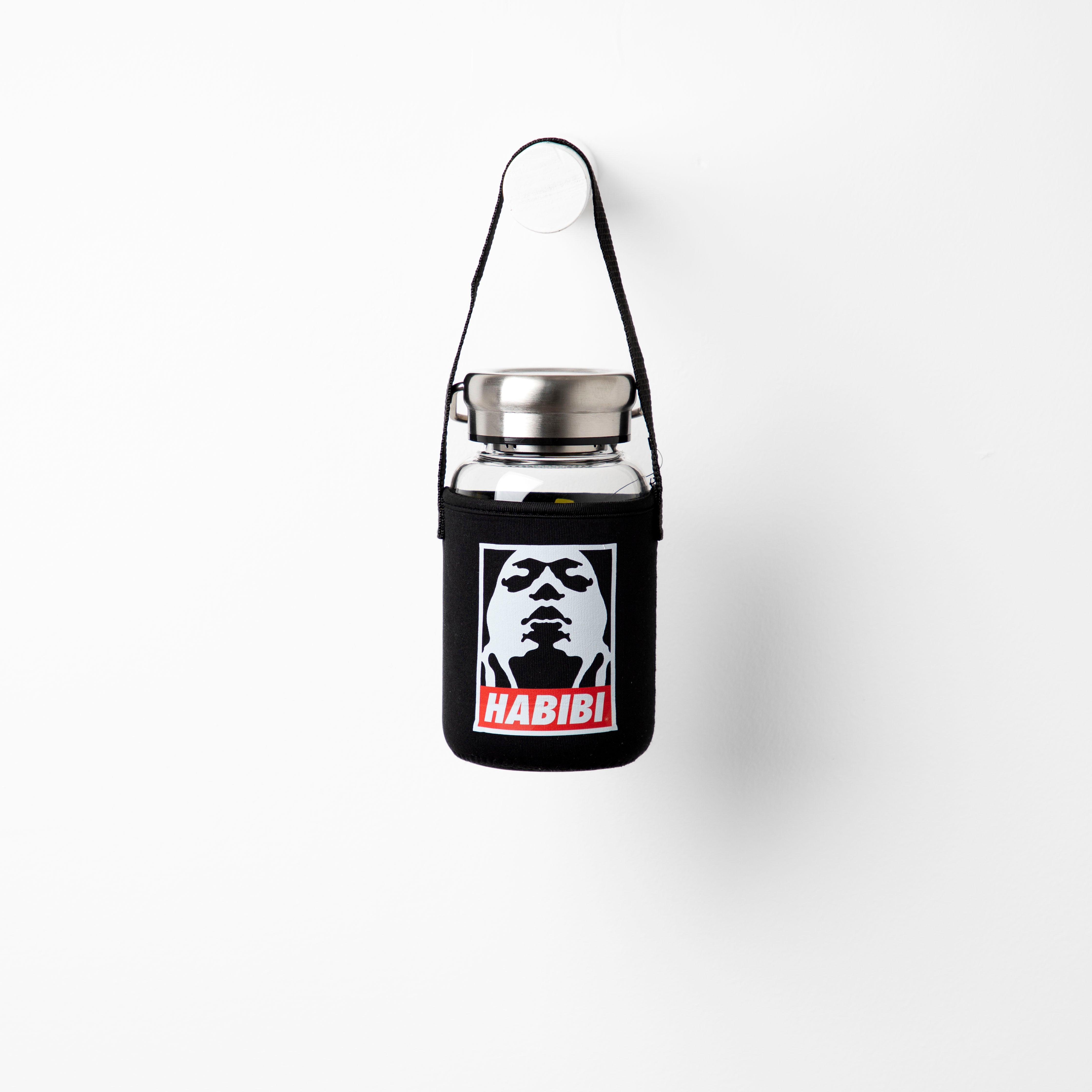 Habibi Um Kalthoum | Premium Water Bottle with Sleeve & Hangers Habibi Um Kalthoum | Premium Water Bottle with Sleeve & Hangers