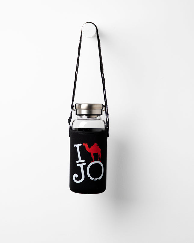 I Camel Jo | Premium Water Bottle with Sleeve & Hangers