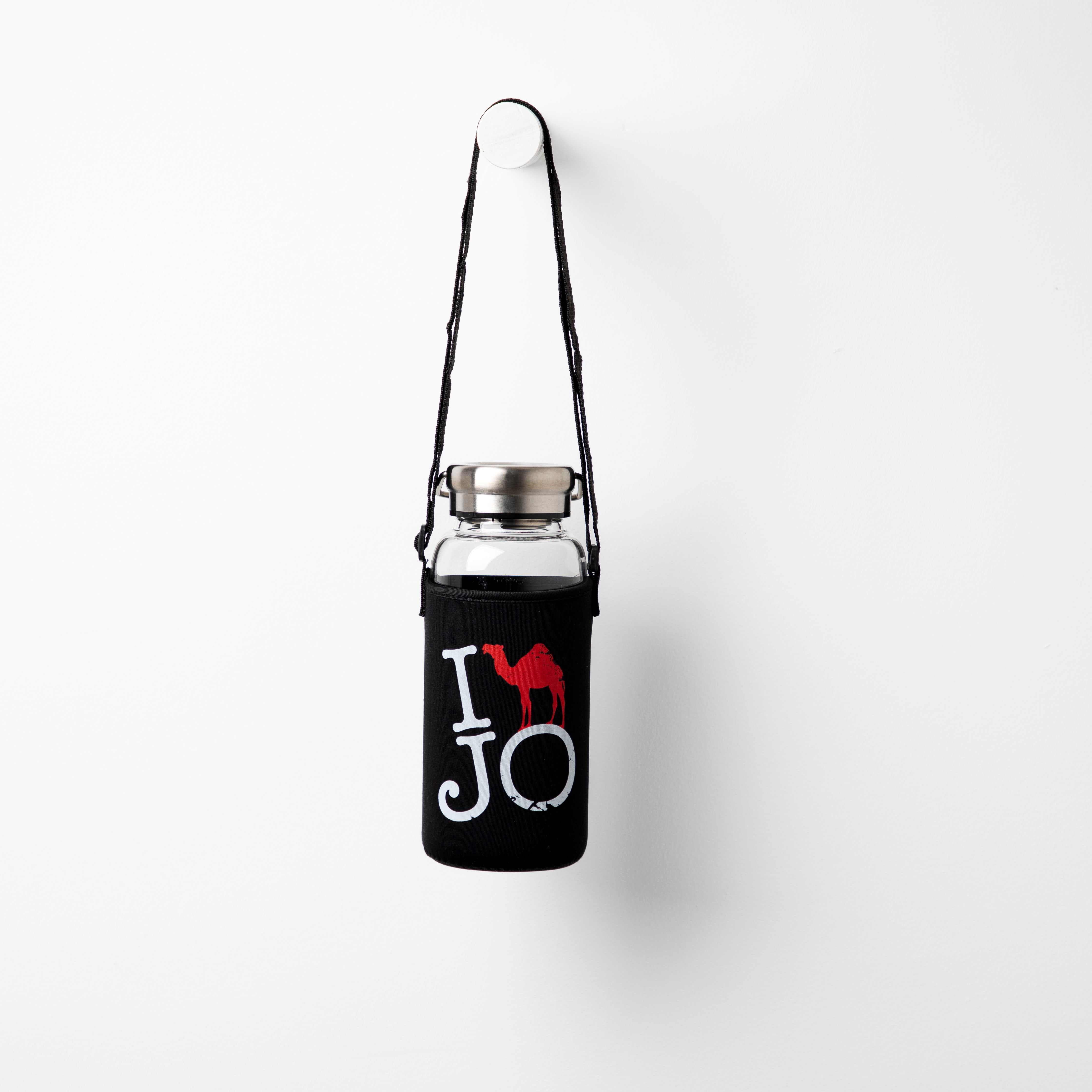 I Camel Jo | Premium Water Bottle with Sleeve & Hangers I Camel Jo | Premium Water Bottle with Sleeve & Hangers