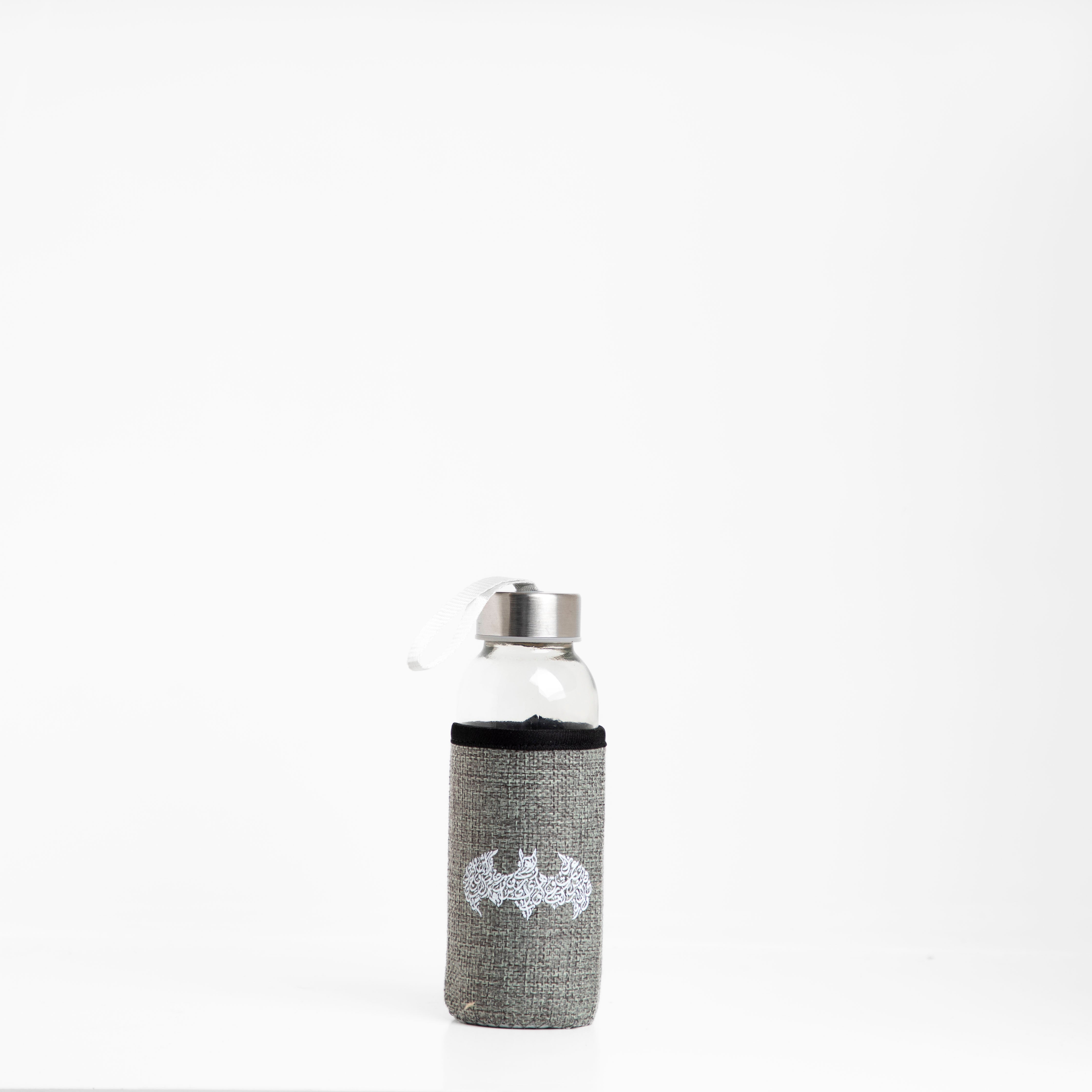 Batman Calligraphy | Premium Water Bottle with Sleeve