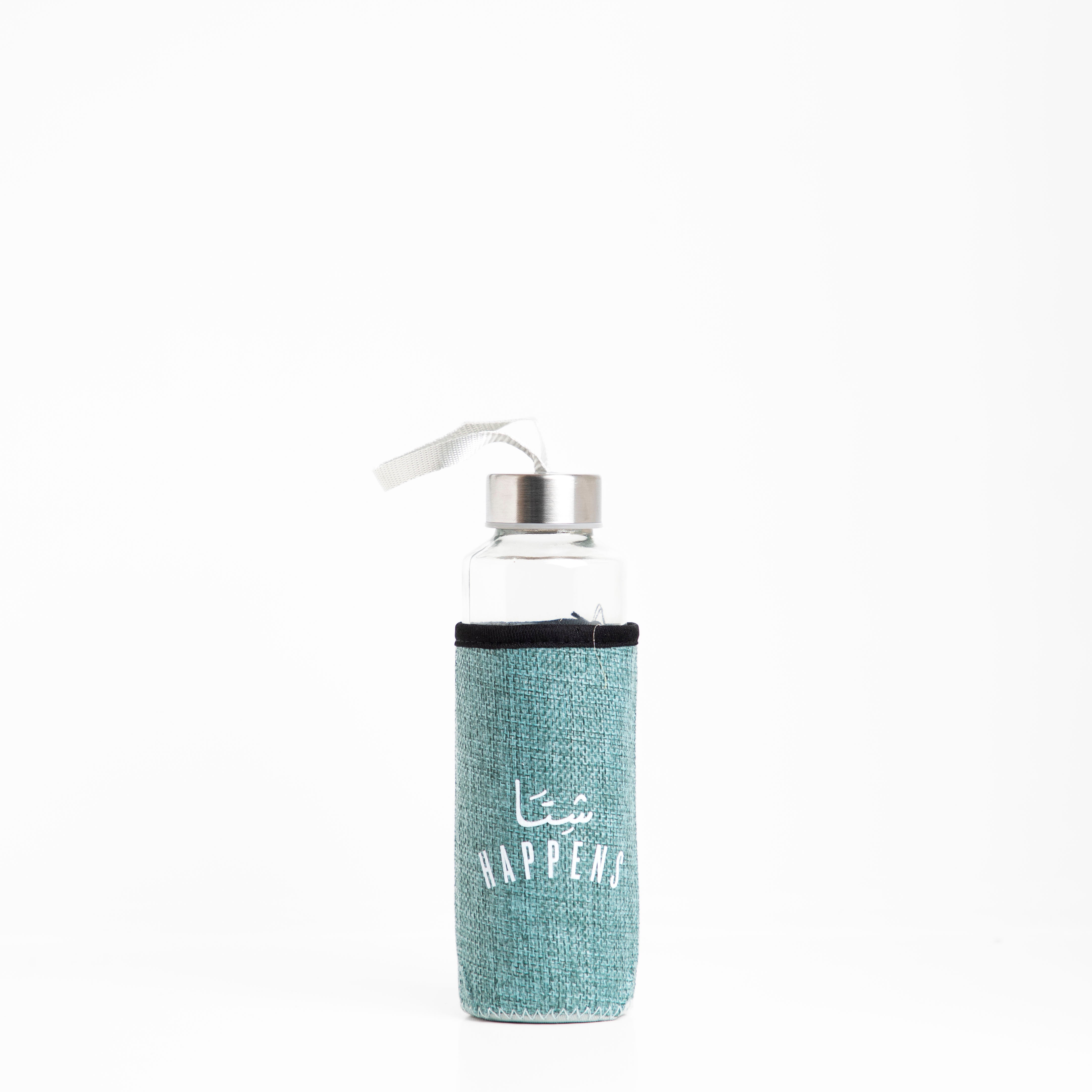 Shetta Happens | Premium Water Bottle with Sleeve Shetta Happens | Premium Water Bottle with Sleeve