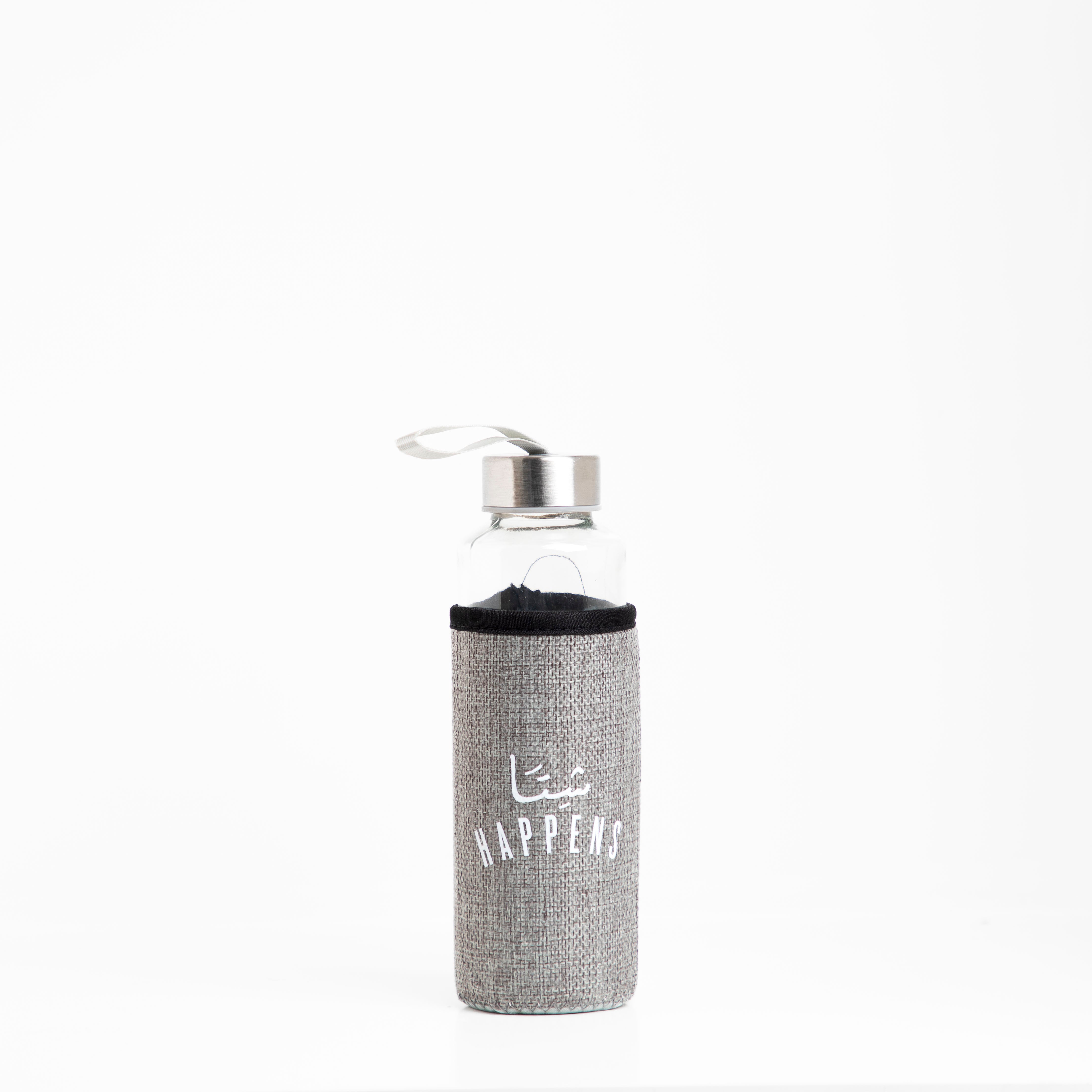 Shetta Happens | Premium Water Bottle with Sleeve Shetta Happens | Premium Water Bottle with Sleeve