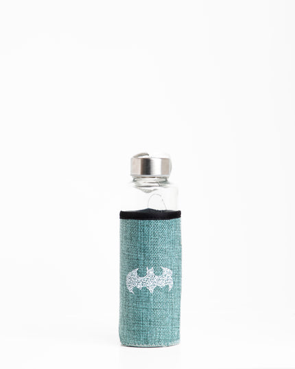 Batman Calligraphy | Premium Water Bottle with Sleeve