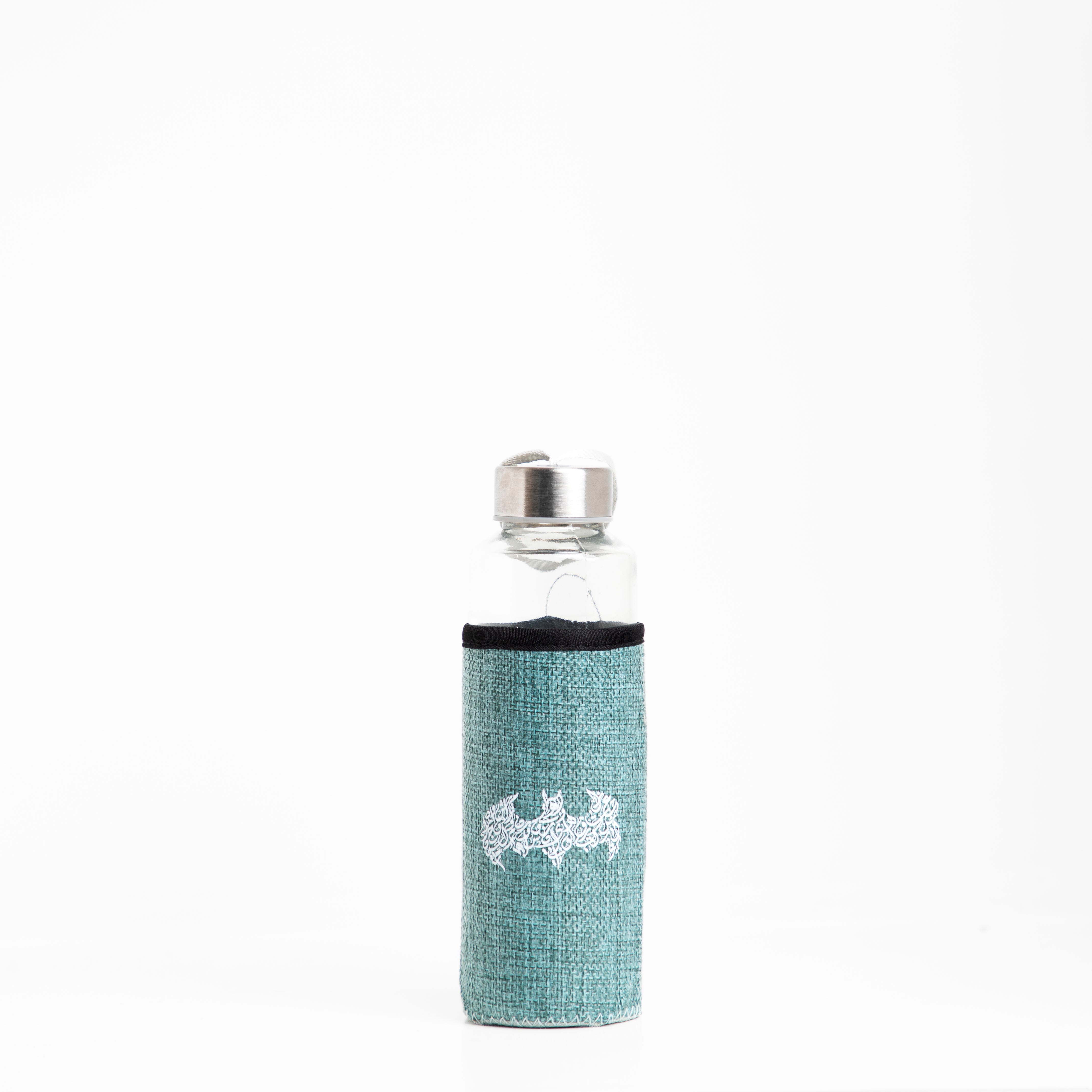 Batman Calligraphy | Premium Water Bottle with Sleeve Batman Calligraphy | Premium Water Bottle with Sleeve