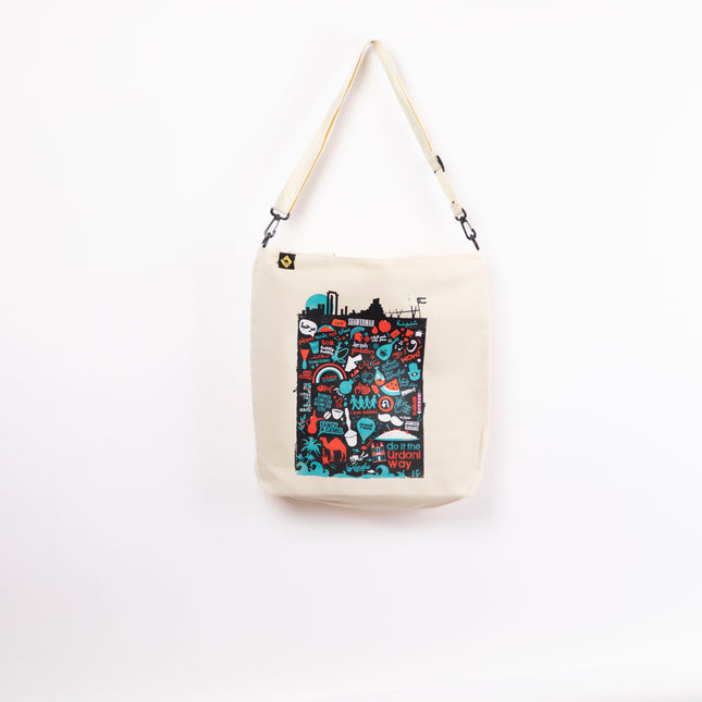 Do It The Urdoni way | Off White Totebag Hanged
