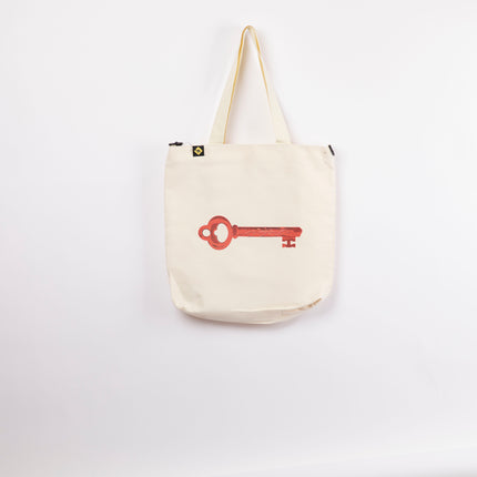 Farha Key | Off White Totebag Hanged