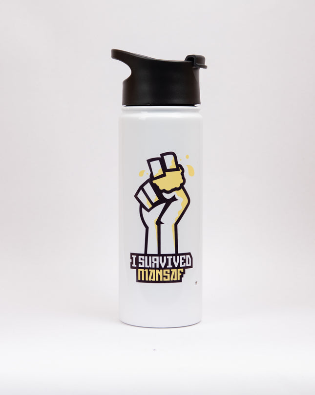 I Survived Mansaf | Sublimation Water Bottle