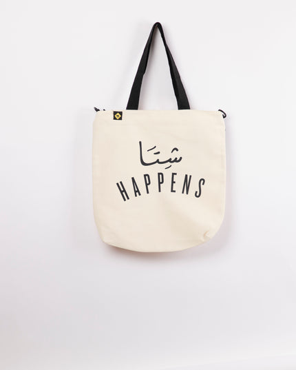 Shetta happens | Off White Totebag Hanged