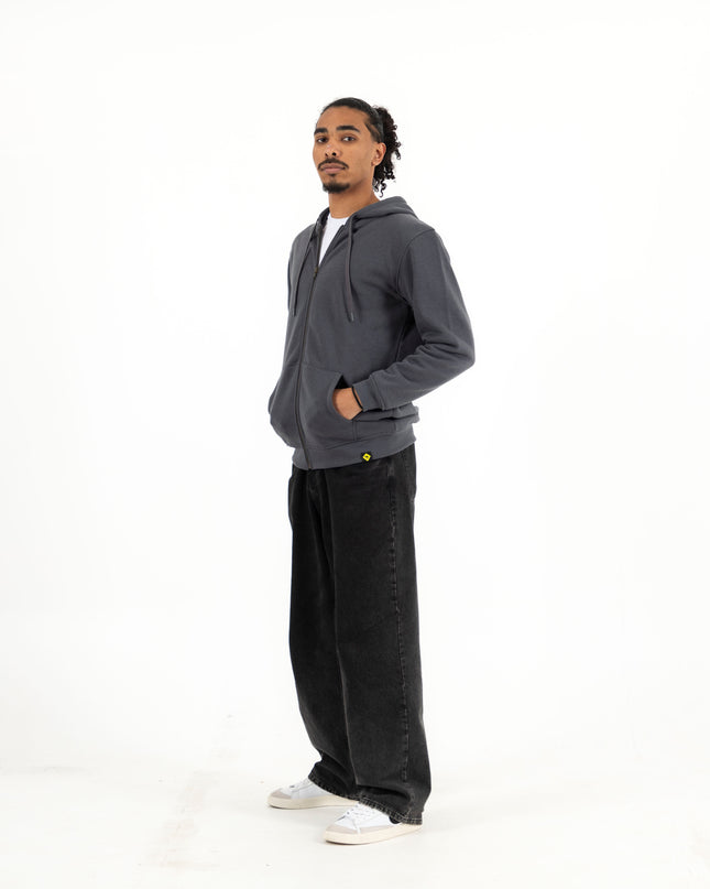Basic - Charcoal Sky | Unisex Adult Zipup