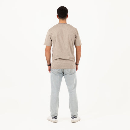Taupe Heather | T-shirt Unisex Self-Rib