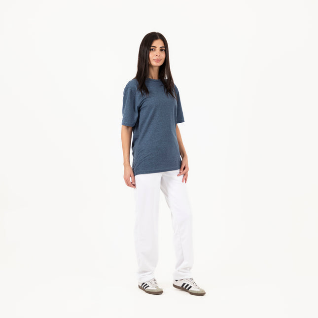 Airway Blue Heather | T-shirt Unisex Self-Rib