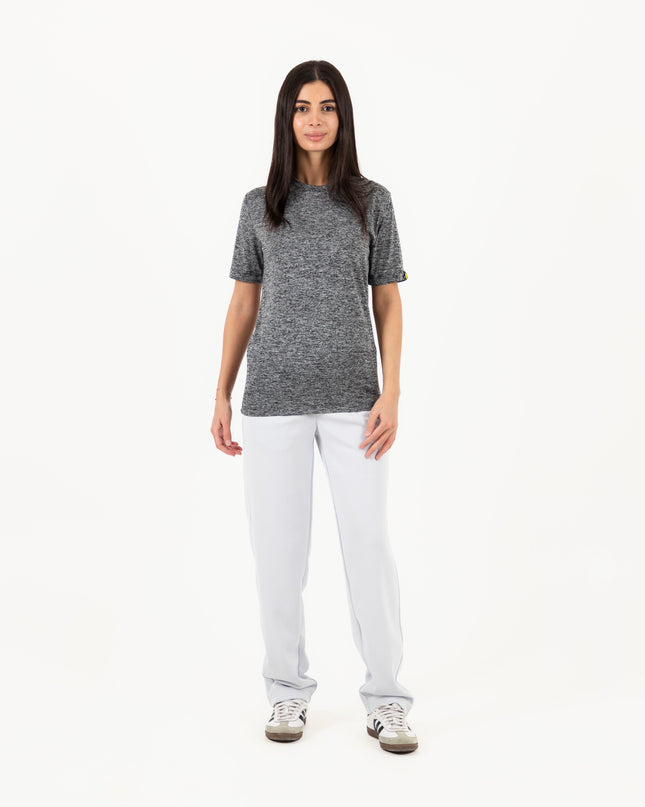 Black medium Heather | T-shirt Unisex Sport Self-Rib