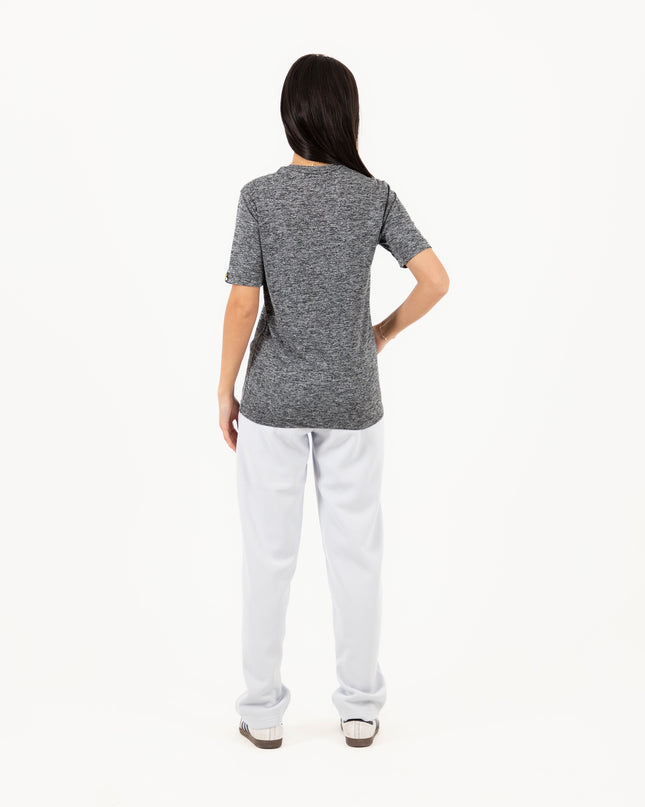 Black medium Heather | T-shirt Unisex Sport Self-Rib