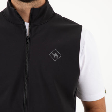 Jobedu Outline Black | Unisex Premium Windwall Vest