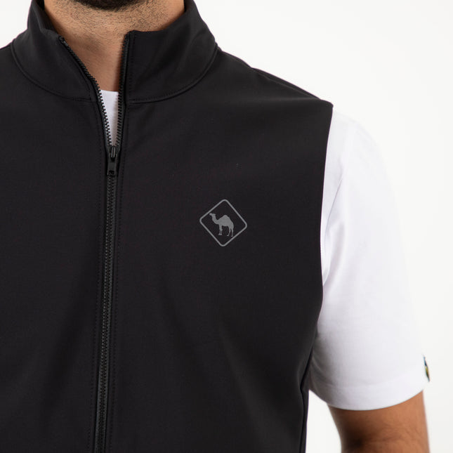 Jobedu Outline Black | Unisex Premium Windwall Vest