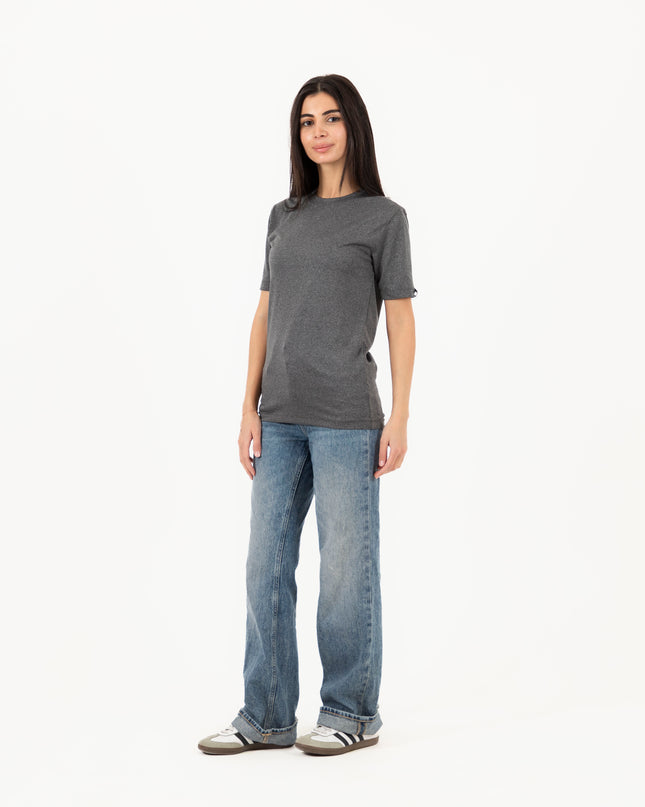 Carbon Heather | T-shirt Unisex Sport Self-Rib