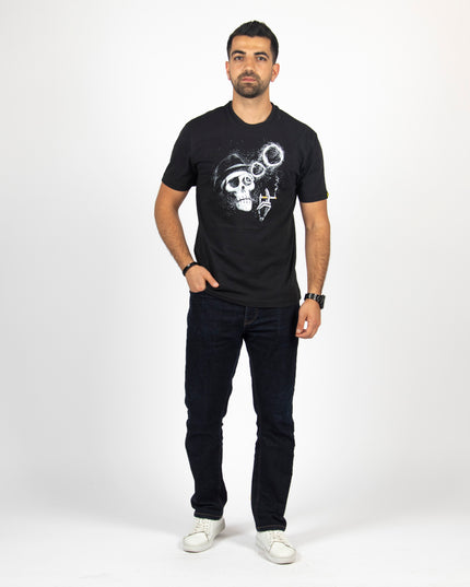 Smoking Skull | Premium SuperBasic Ghraphic T-Shirt
