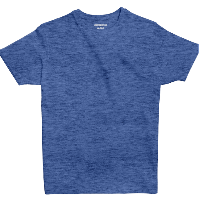 Airway Blue Heather | T-shirt Unisex Self-Rib