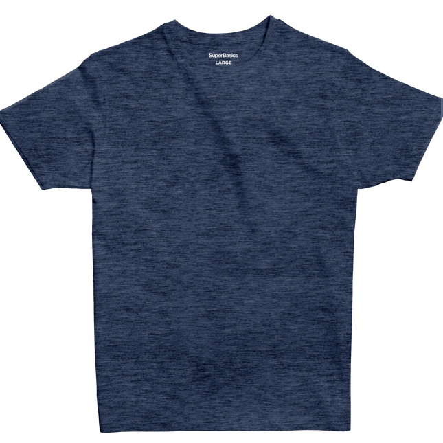 Nothy Navy Heather | T-shirt Unisex Self-Rib