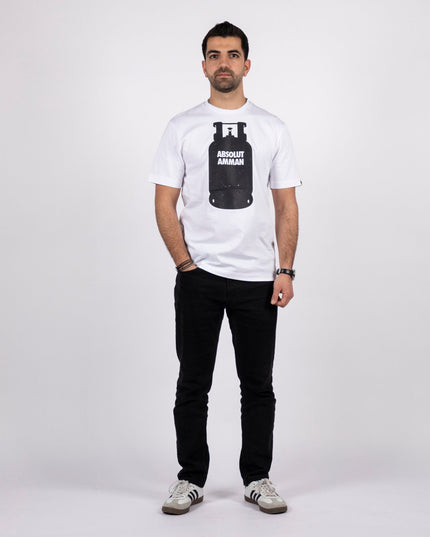 Absolut Amman | Basic Cut T-shirt - Graphic T-Shirt - Unisex - Jobedu Jordan
