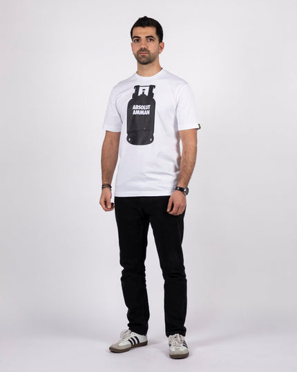 Absolut Amman | Basic Cut T-shirt - Graphic T-Shirt - Unisex - Jobedu Jordan