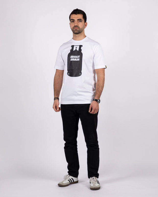 Absolut Amman | Basic Cut T-shirt - Graphic T-Shirt - Unisex - Jobedu Jordan