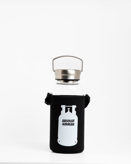 Absolute Amman | Premium Water Bottle with Sleeve & Hangers - Accessories - Premium Water Bottle with Sleeve & Hangers - Jobedu Jordan