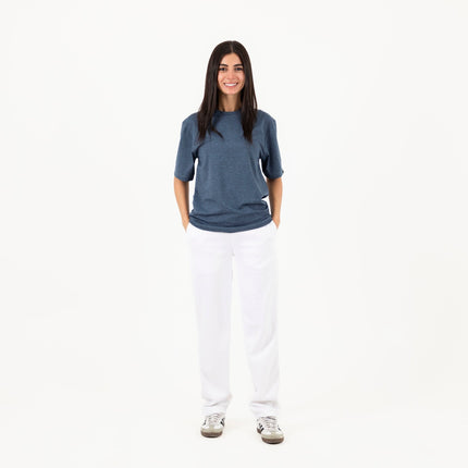 Airway Blue Heather | T-shirt Unisex Self - Rib - T-shirt Unisex Self - Rib - Jobedu Jordan