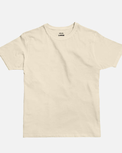Antinque White | Basic Cut T-shirt - Basic Cut T-shirt - Jobedu Jordan