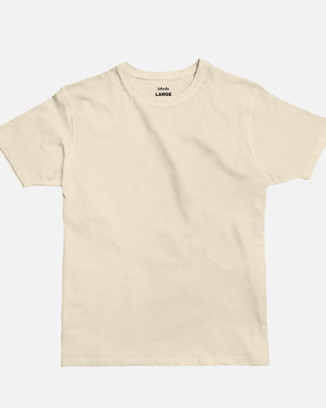 Antinque White | Basic Cut T-shirt - Basic Cut T-shirt - Jobedu Jordan