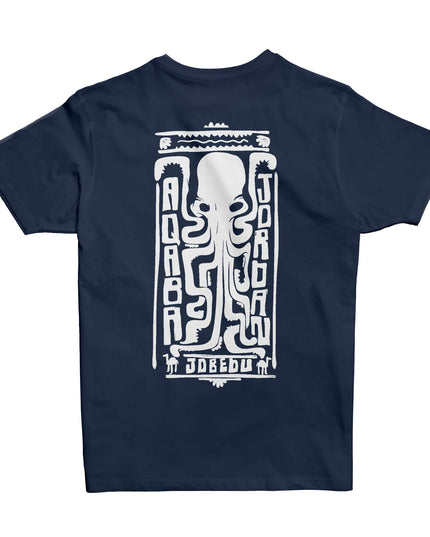 Aqaba Octopus | Basic Cut T-shirt - Graphic T-Shirt - Unisex - Jobedu Jordan