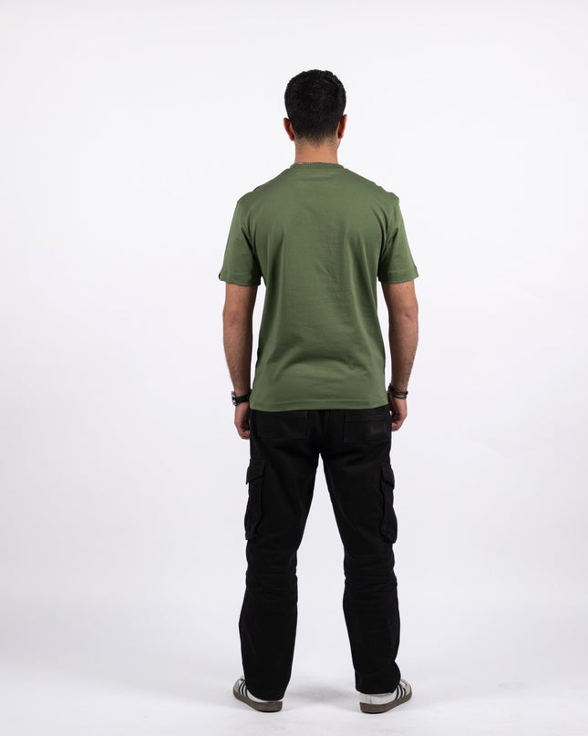 Army Green | Basic Cut T-shirt - Basic T-Shirt - Unisex - Jobedu Jordan