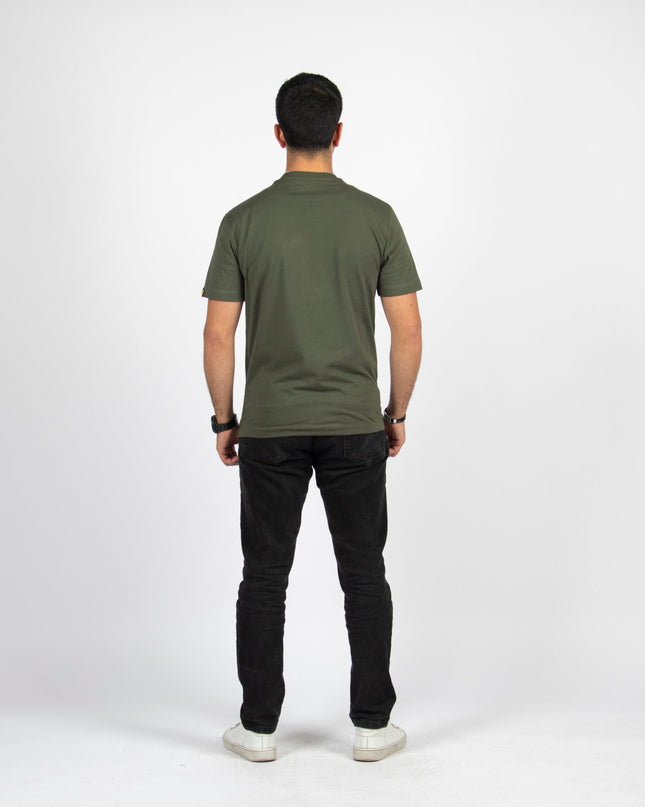Army Green | Basic Cut T-shirt - Basic T-Shirt - Unisex - Jobedu Jordan