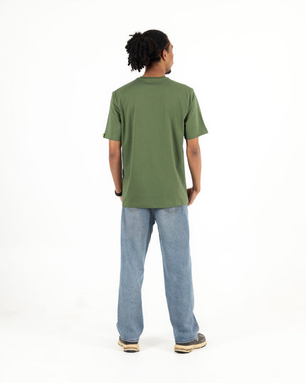 Army Green | Premium Basic Regular Cut Unisex T-Shirt - SuperBasic Premium Cut T-Shirt - Unisex - Jobedu Jordan