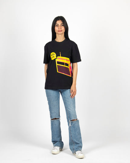 Bal3a Radio | Basic Cut T-shirt - Graphic T-Shirt - Unisex - Jobedu Jordan