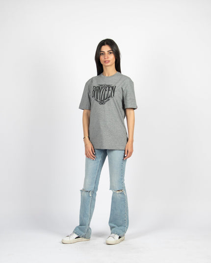 Banzeen Logo | Basic Cut T-shirt - Graphic T-Shirt - Unisex - Jobedu Jordan