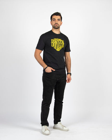 Banzeen Logo | Basic Cut T-shirt - Graphic T-Shirt - Unisex - Jobedu Jordan