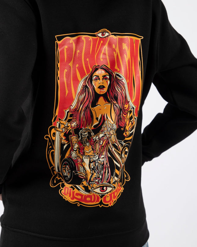 Banzeen Witch | Graphic SuperBasic Premium Hoodies - Graphic SuperBasic Premium Hoodies - Jobedu Jordan