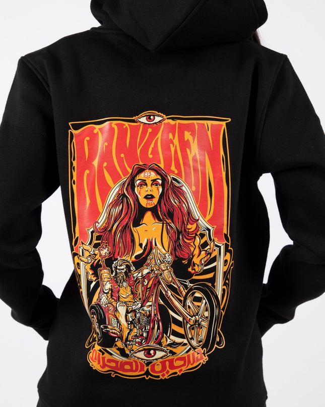 Banzeen Witch | Graphic SuperBasic Premium Hoodies - Graphic SuperBasic Premium Hoodies - Jobedu Jordan