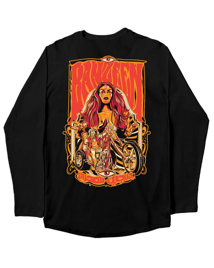 Banzeen Witch | Premium T-shirt Unisex Longsleeve Basic Cut - Premium T-shirt Unisex Longsleeve Basic Cut - Jobedu Jordan