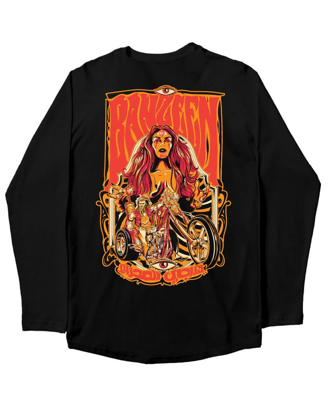 Banzeen Witch | Premium T-shirt Unisex Longsleeve Basic Cut - Premium T-shirt Unisex Longsleeve Basic Cut - Jobedu Jordan