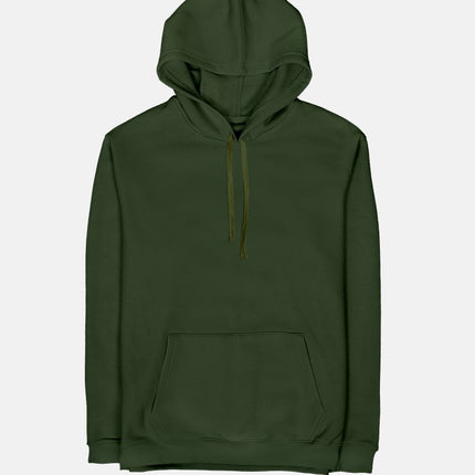 Basic - Army Green | Unisex Adult Hoodie - Basic Hoodie - Unisex - Jobedu Jordan