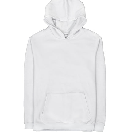 Basic - White | Unisex Adult Hoodie - Basic Hoodie - Unisex - Jobedu Jordan