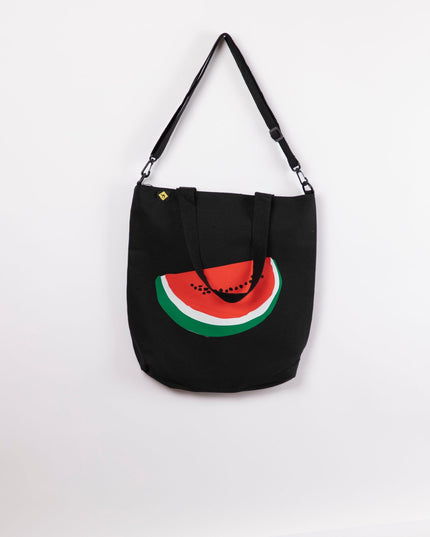 Batteekh | Black Totebag Black Hanged - Accessories - Totebag Hanged - Jobedu Jordan